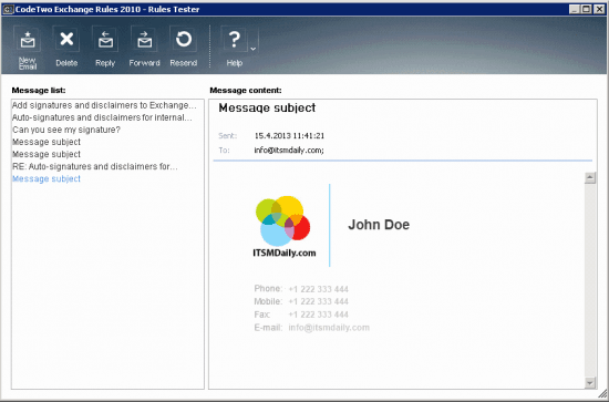codetwo-exchange-rules-2010-edit-signature-rule-tester