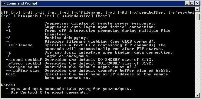 command line ftp server for windows download command line ftp server for windows download