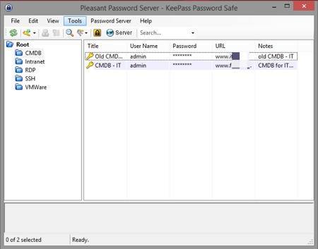 Keepass auto login website