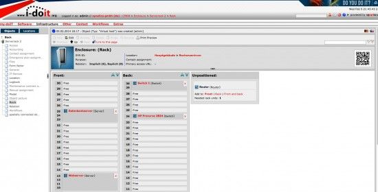 i-doit-CMDB-Enclosure-Serverrack
