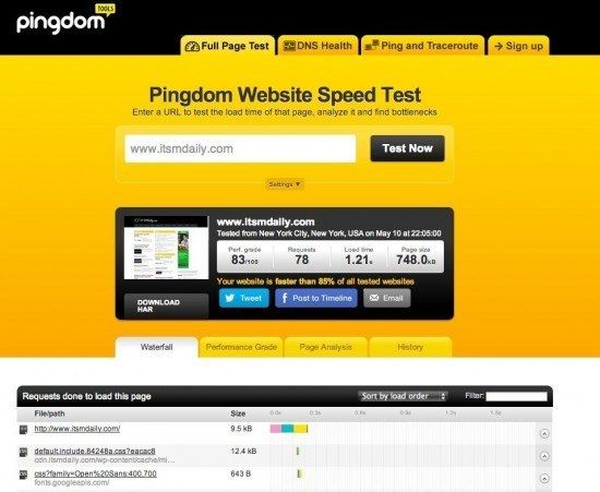 pingdom-tools