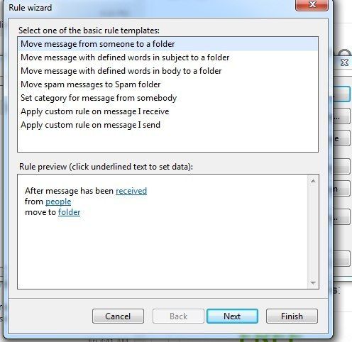 Outlook alternative with Exchange support emclient-rules