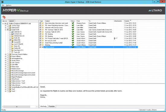 11-altaro-hyper-v-Exchange-Server-Item-Level-Restore