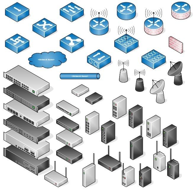 Awesome Libreoffice Network Diagram Icons