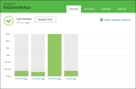 veeam endpoint backup client