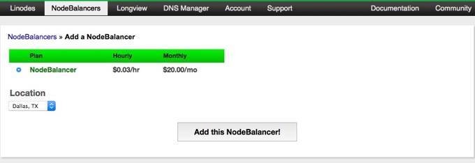 linode-node-balancer