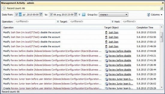 logging-management-history