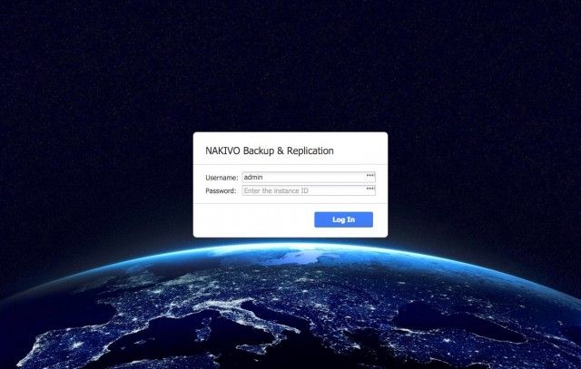 nakivo-aws-login