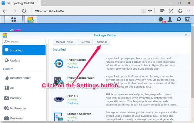 install-nakivo-synology-package-center-settings-button