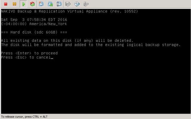 nakivo-virtual-appliance-configuration-disk-newdisk-attached-selected-formatted