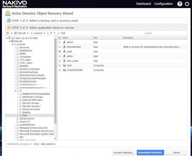 nakivo-backup-ad-server-recover-ad-objects-step1-2