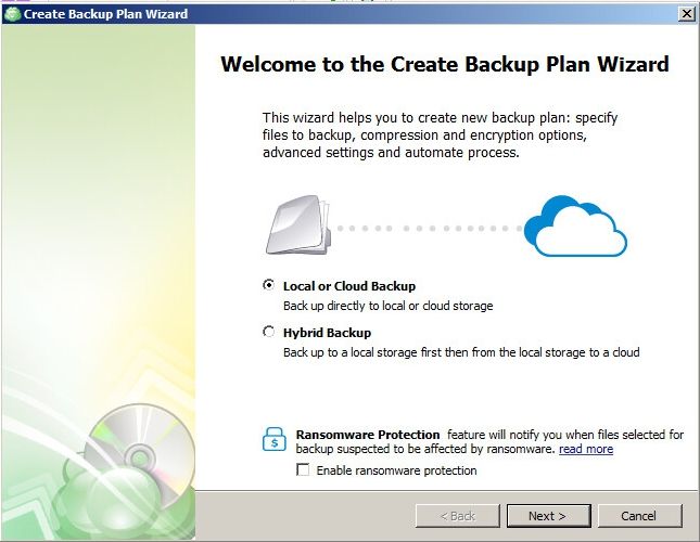 cloudberry backup encryption